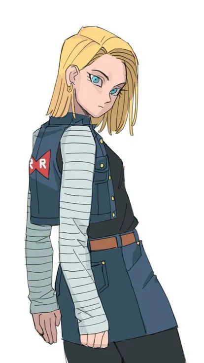 ai character: Android 18 (2) background