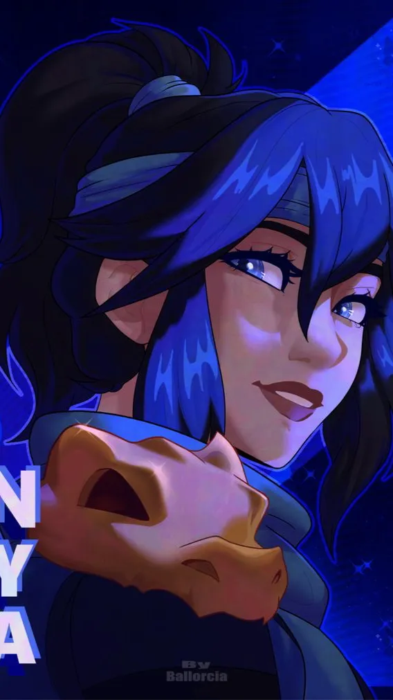 ai character: Nya background