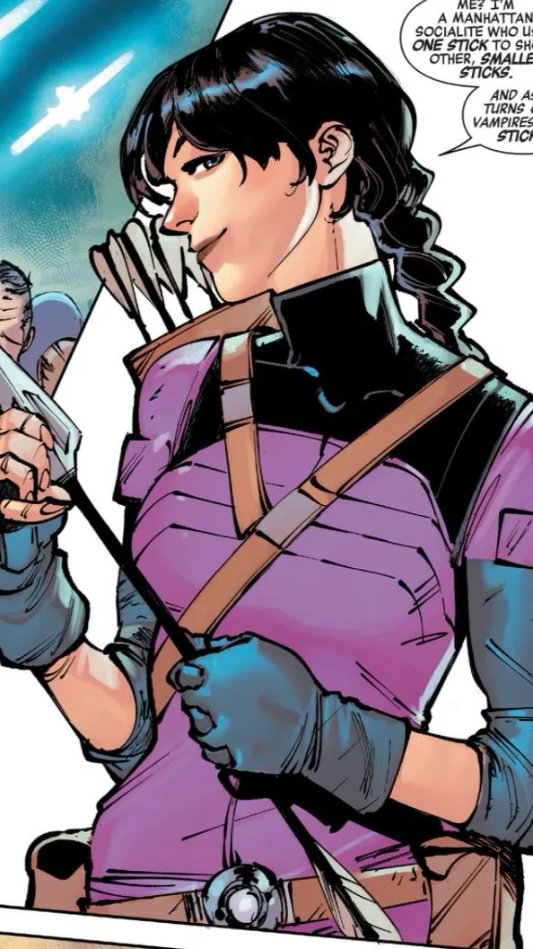 ai character: Kate Bishop background