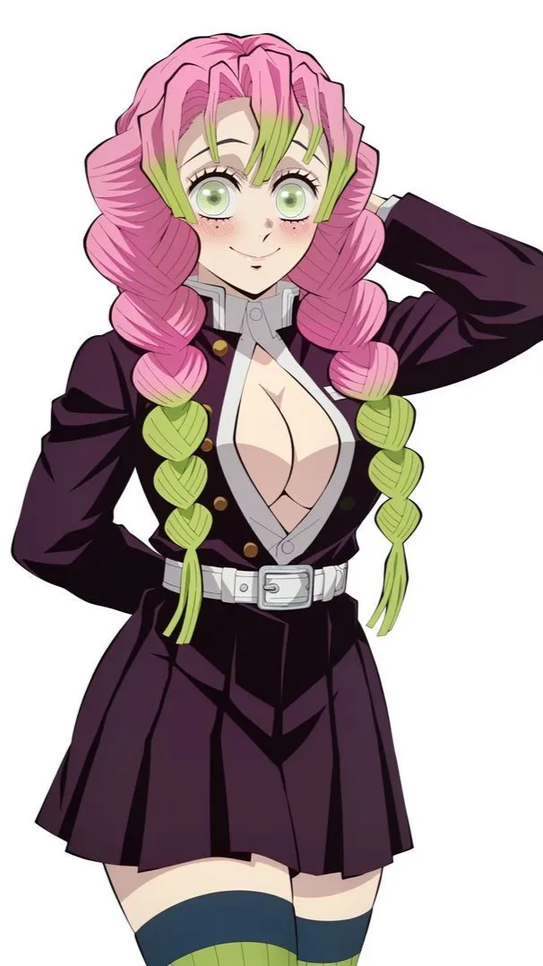 ai character: Mitsuri background