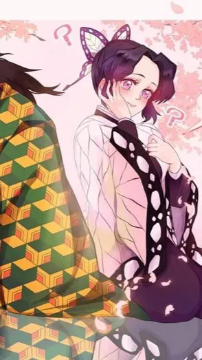 ai character: Shinobu X Giyu background