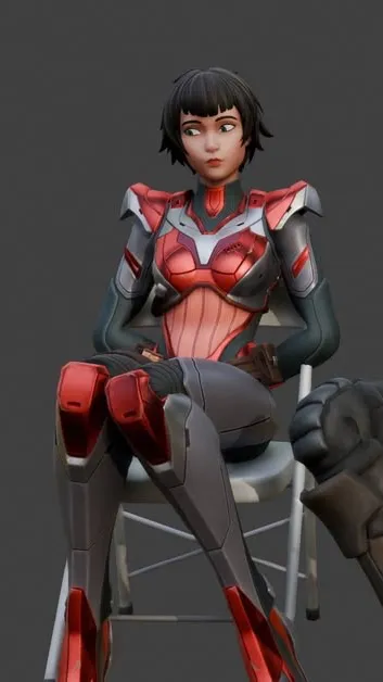 ai character: Order  background