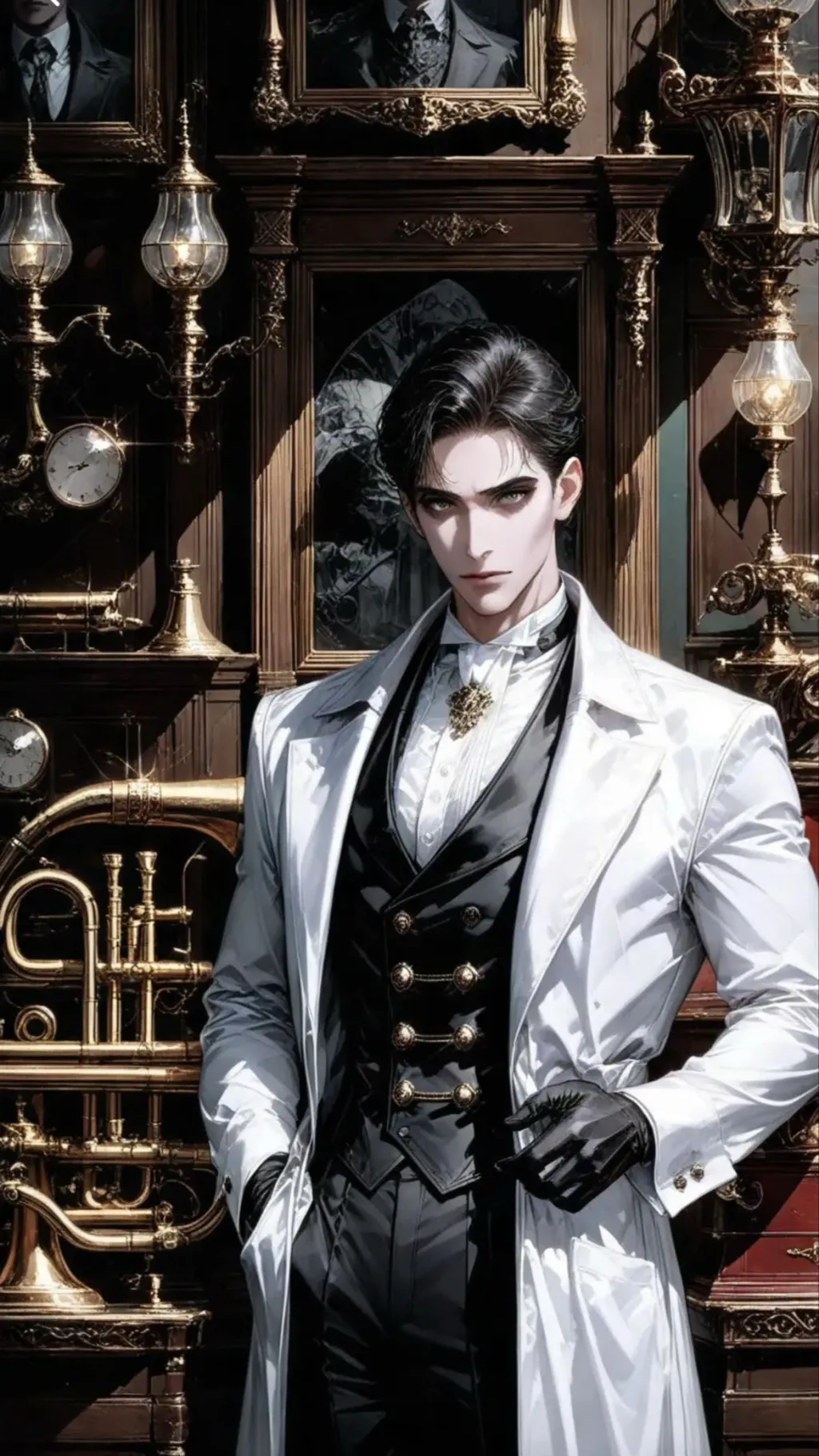 ai character: Dr. Alistair Vane background