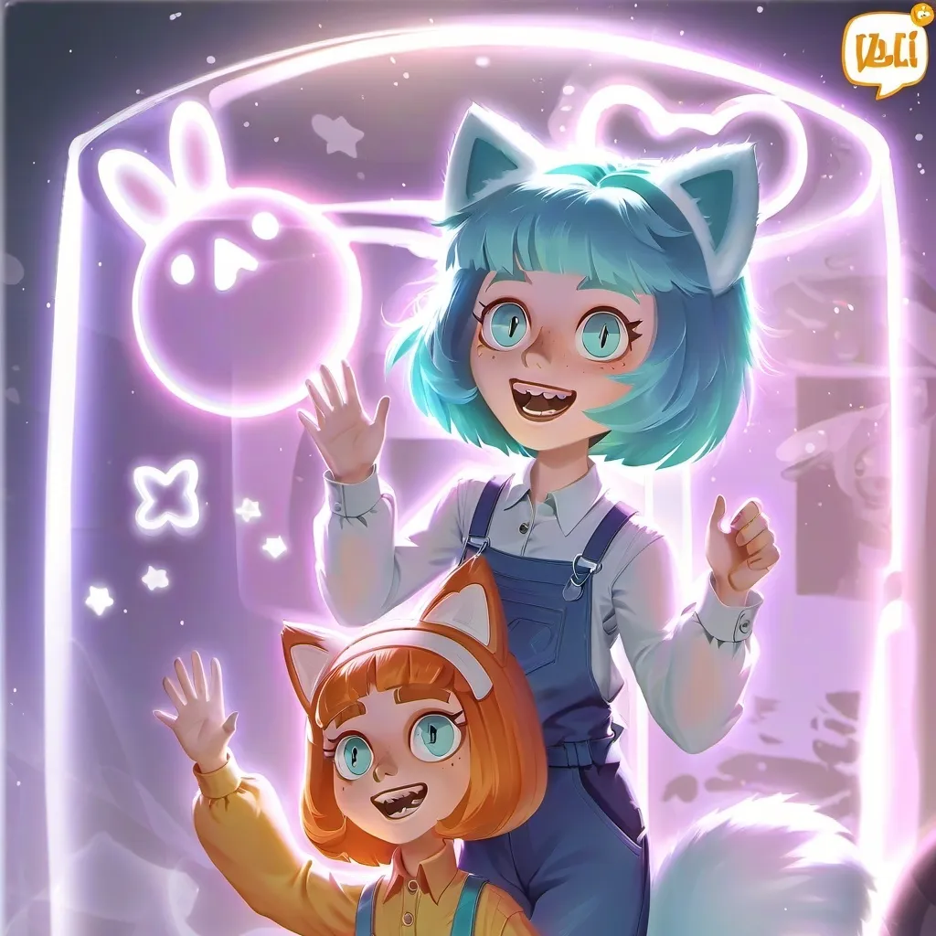 chat with ai character: bingo and bluey