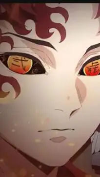 ai character: yoriichi demon background