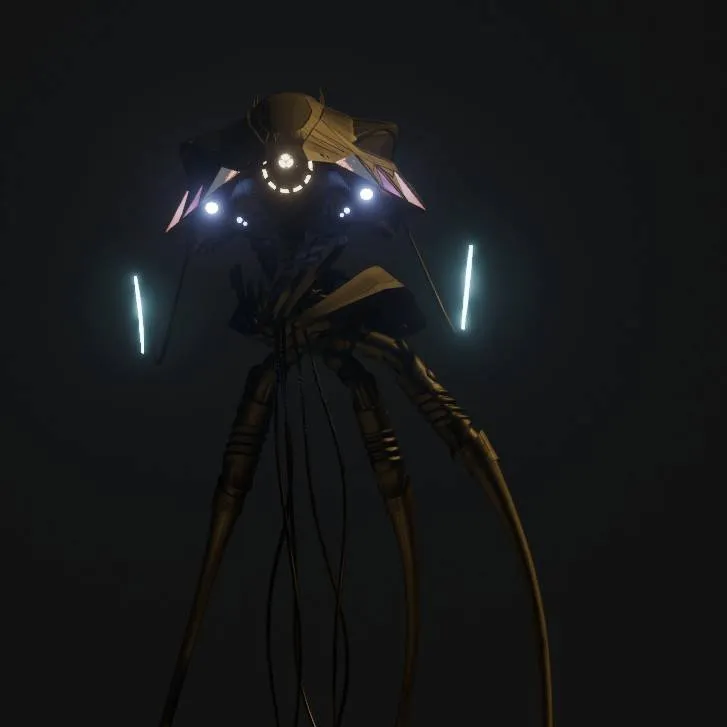 chat with ai character: tripod invasion 