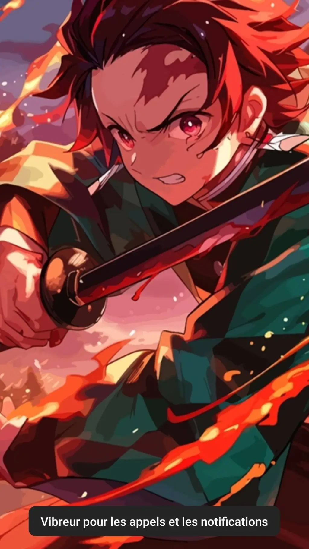 ai character: tanjiro background