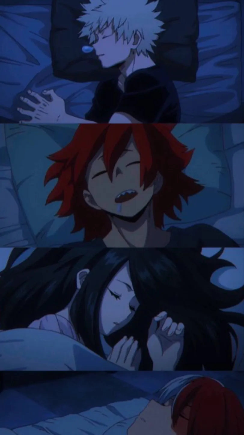 ai character: Soirée pyjama mha background