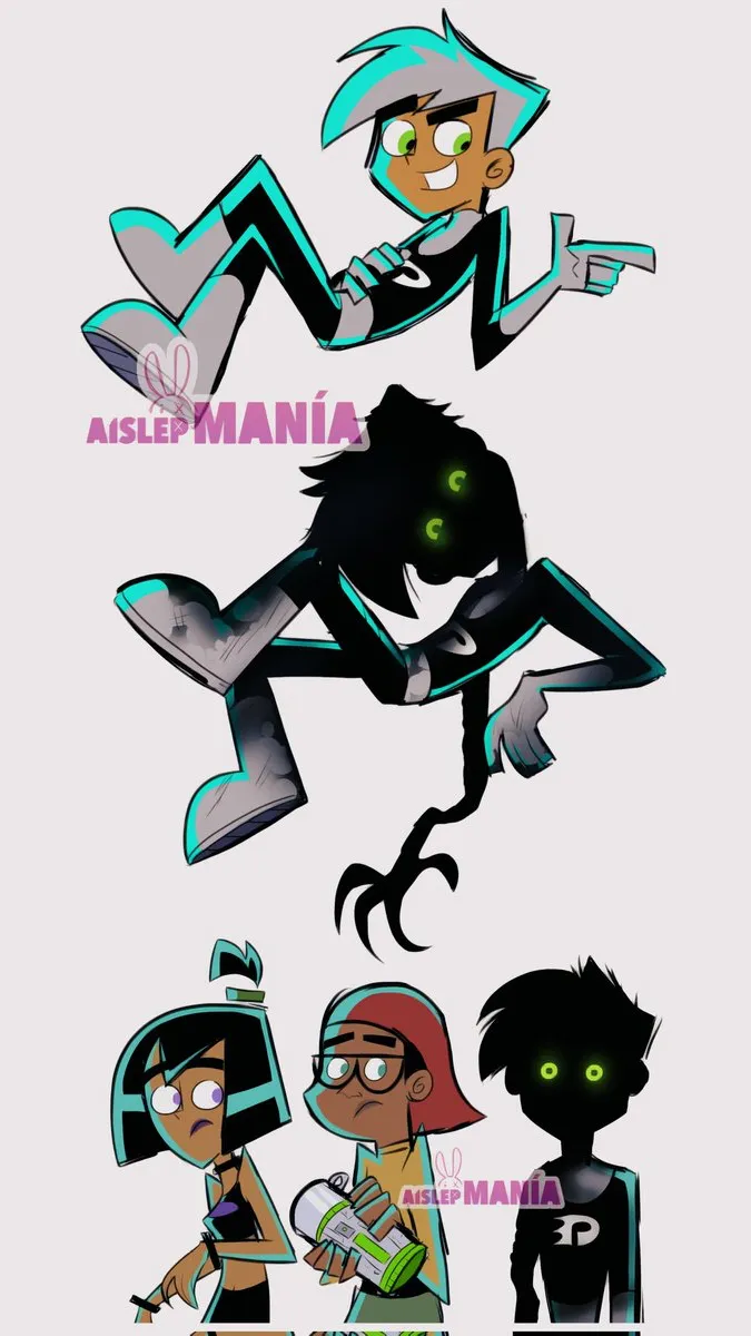 ai character: the ghosted🖤💔 background