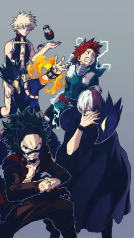 ai character: 🌘MHA quirk swap!🌔 background