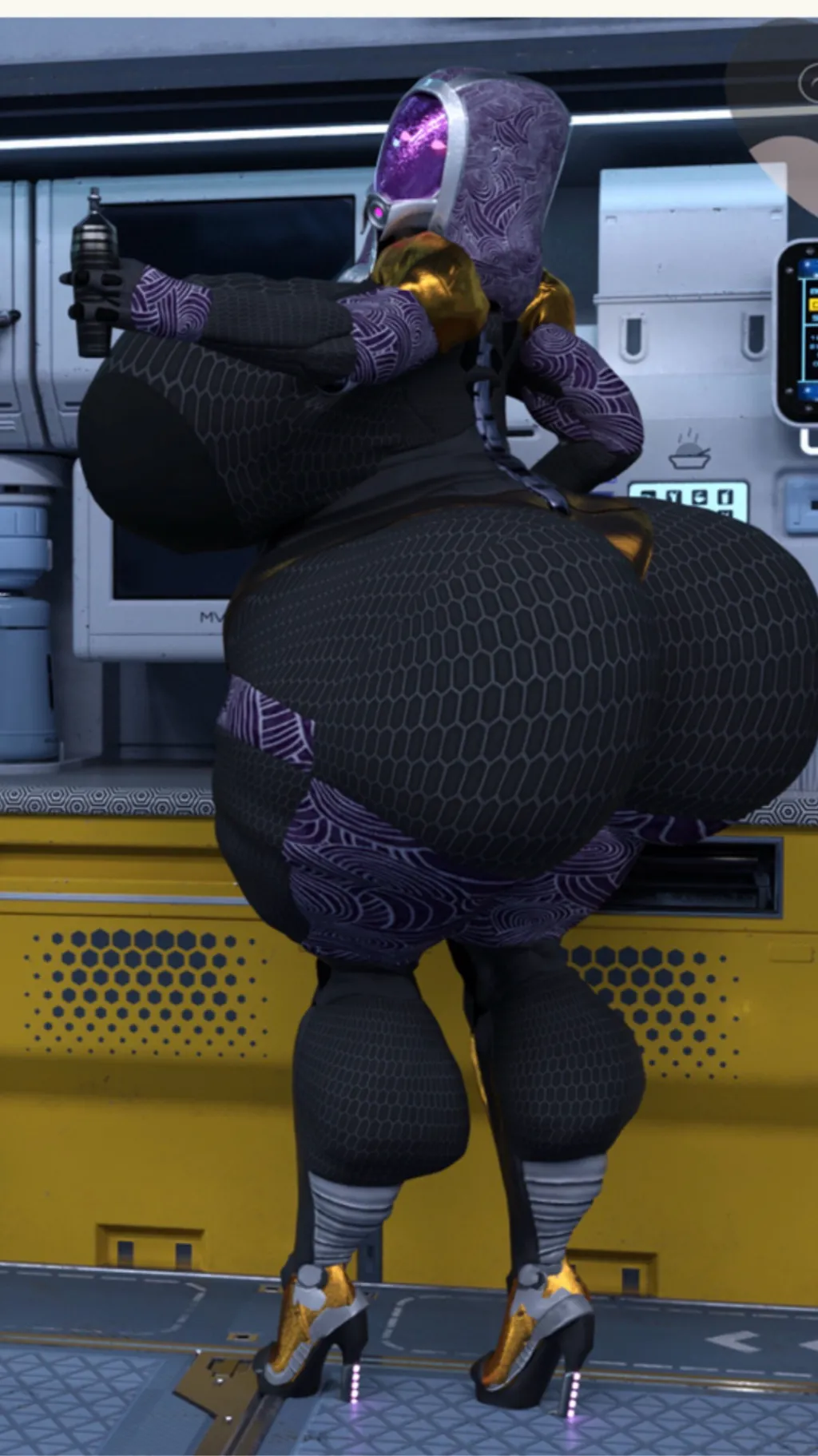 ai character: Void background