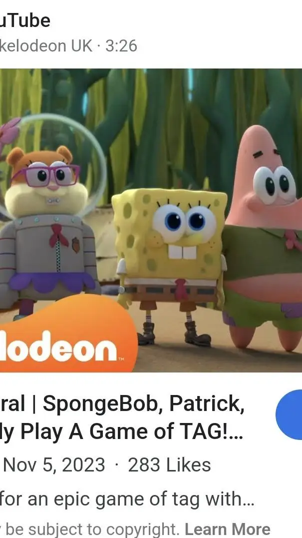 ai character: spongebob toddlers background