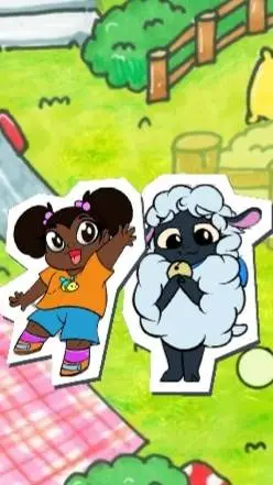 ai character: babyamandaandwooly background