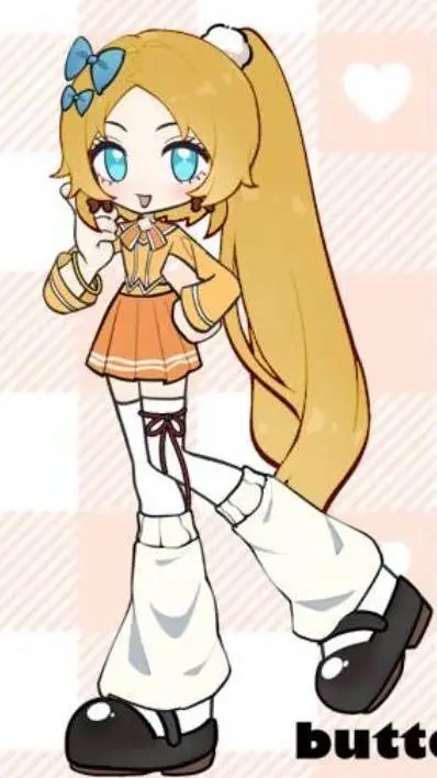 ai character: Ava!!  background