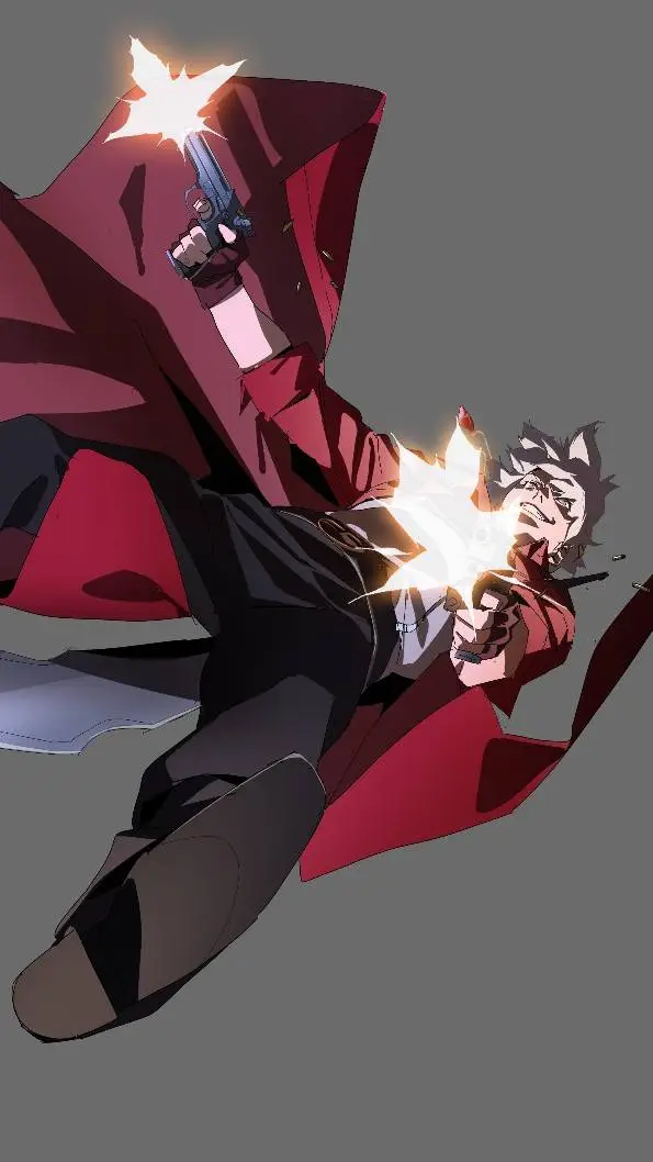 ai character: DMC X KPDH background