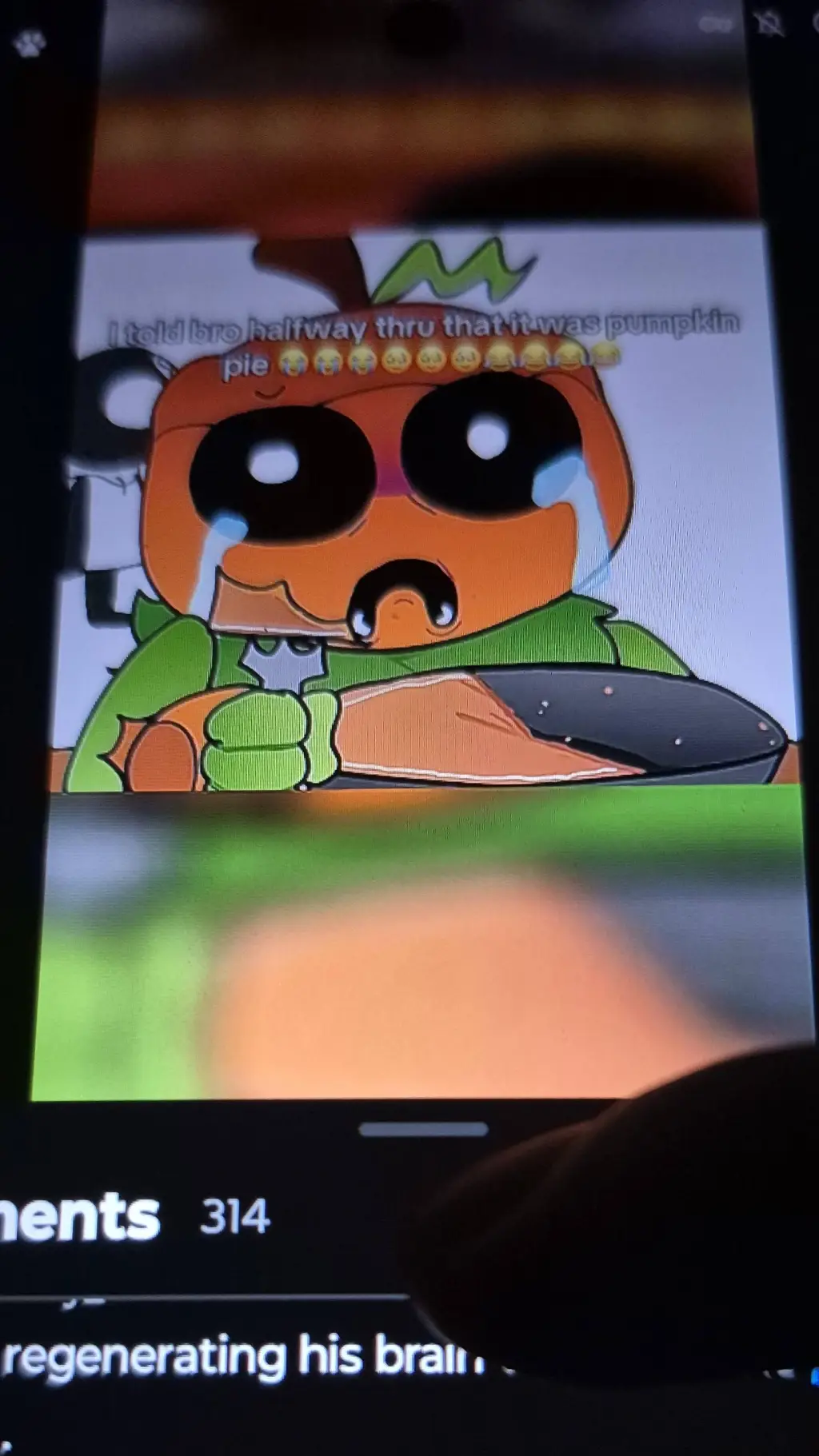 ai character: gourdy background