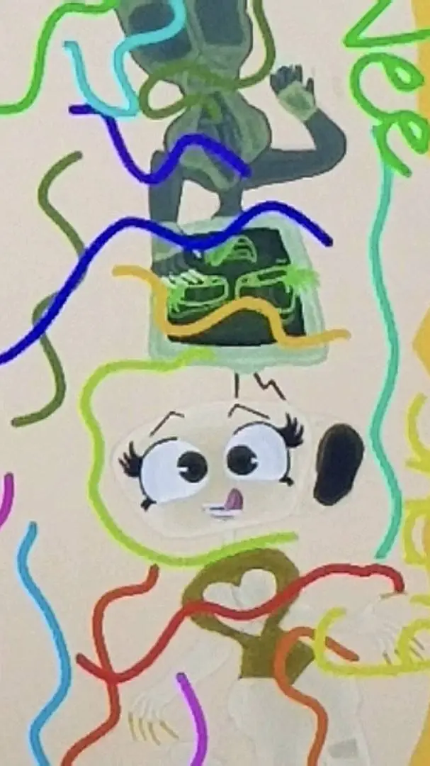 ai character: shellvison background