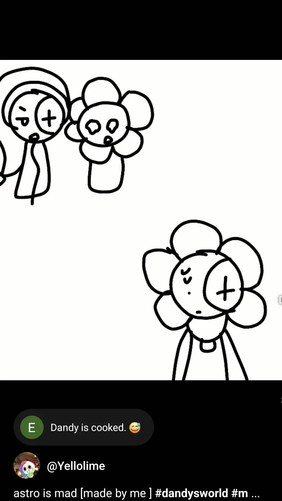 ai character: astro x dandy background