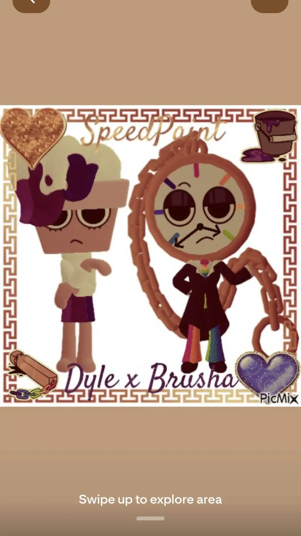 ai character: speedpaint background