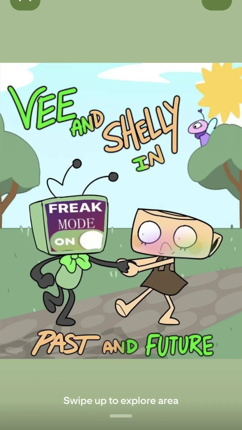 ai character: vee background