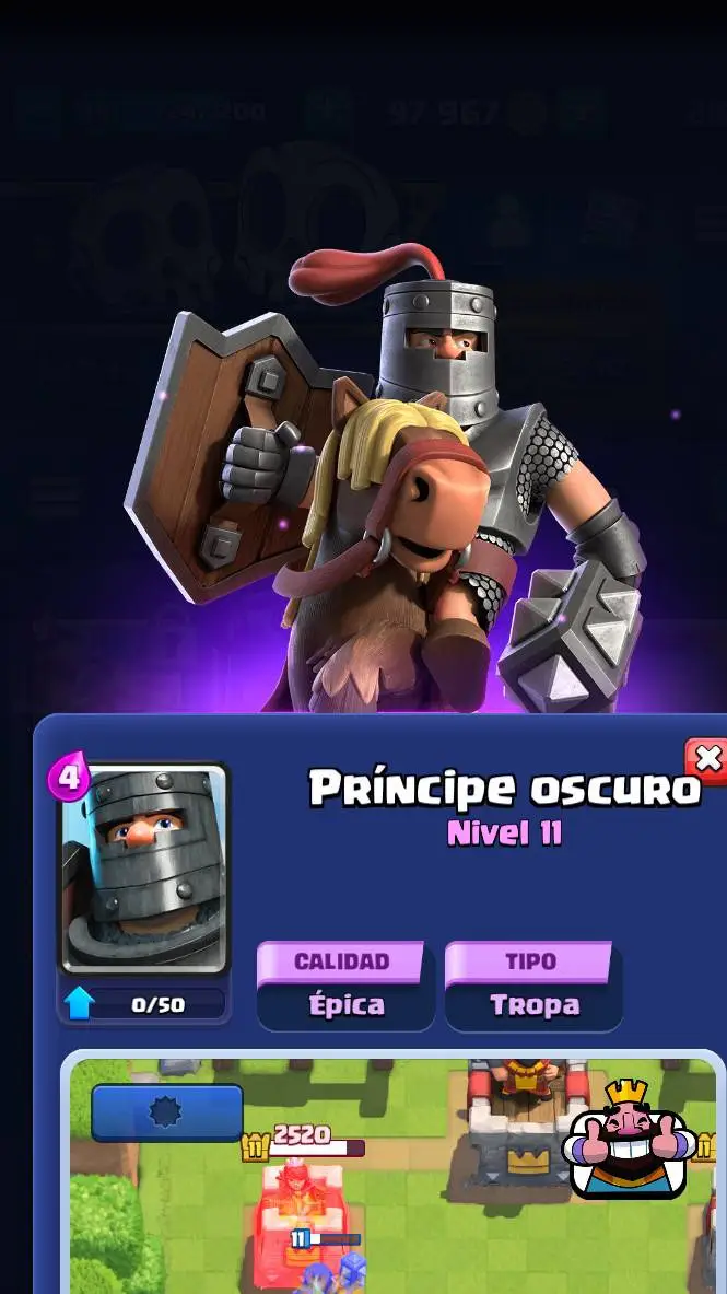 ai character: caballero oscuro background