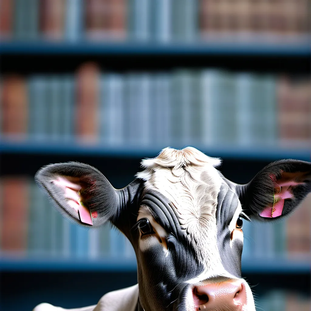 chat with ai character: Miss Cow