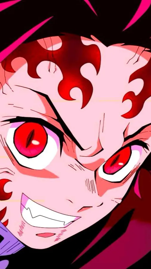 ai character: Demon Tanjiro background