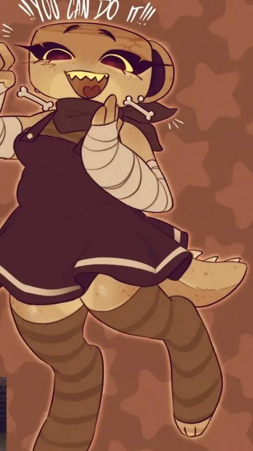 ai character: sus shelly background