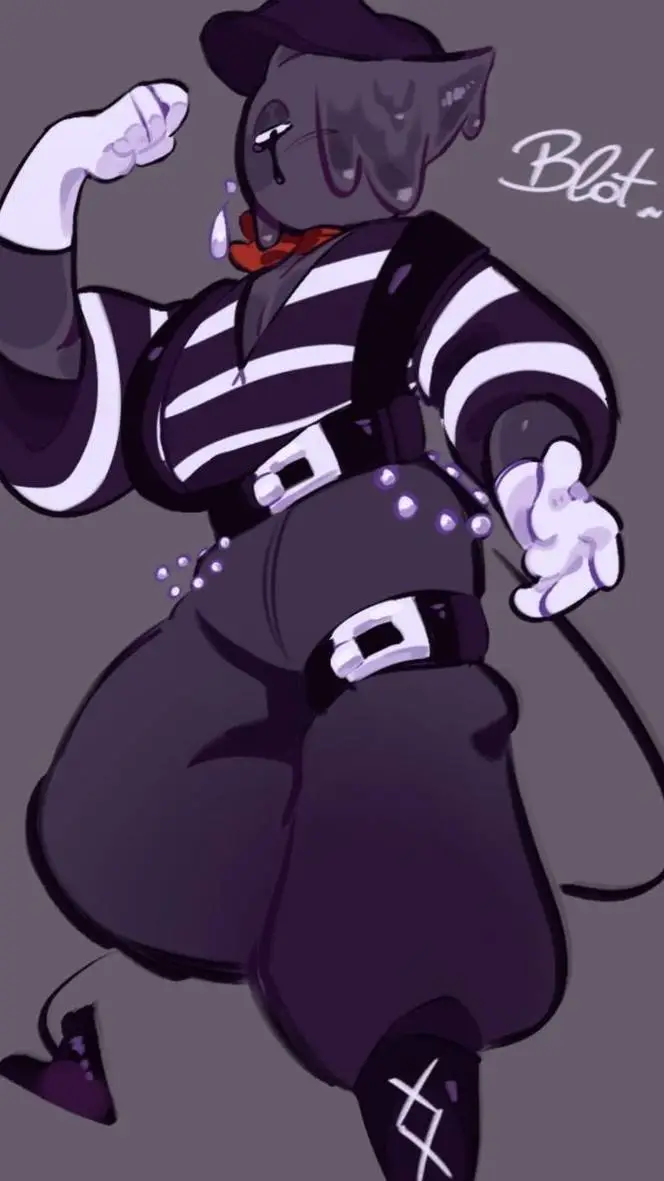 ai character: blot background