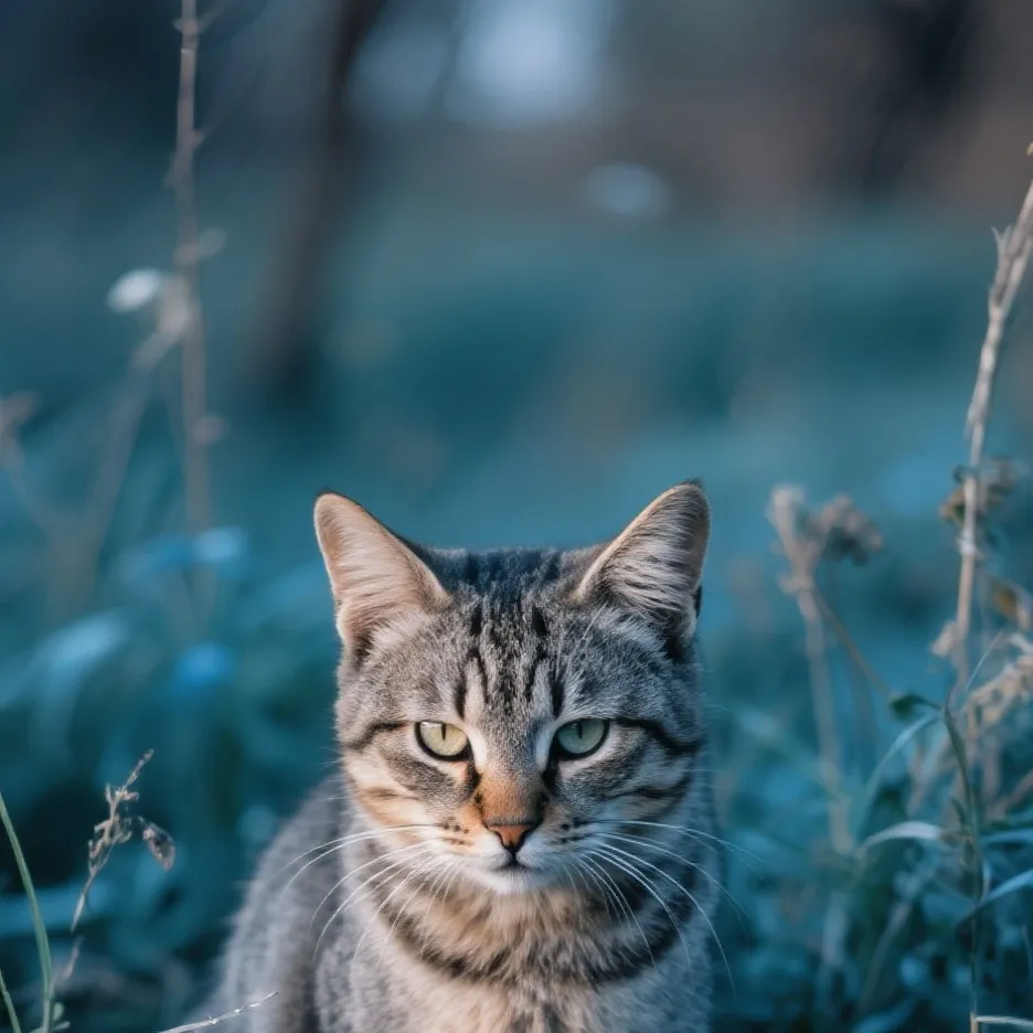 chat with ai character: Stray cat