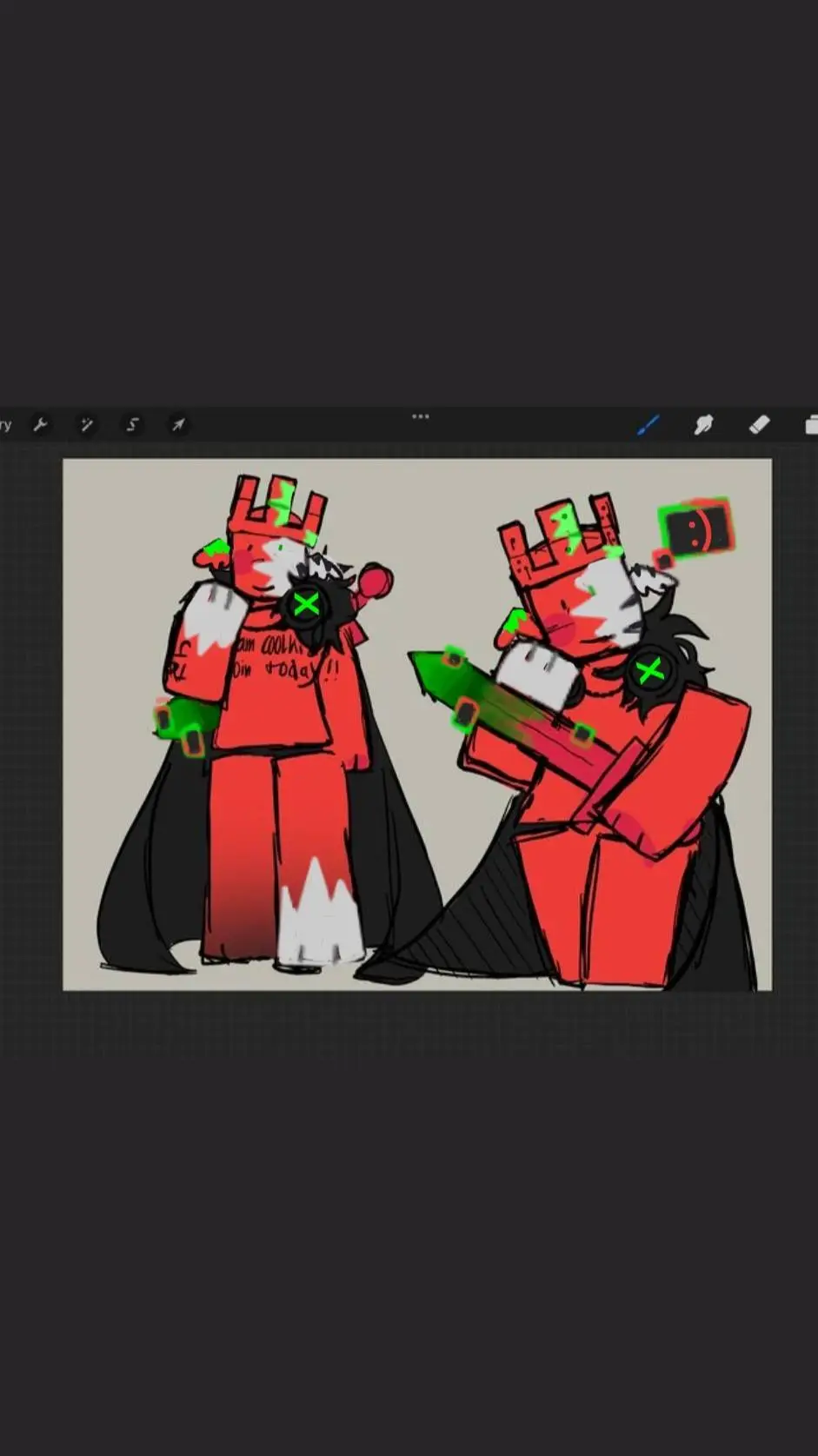 ai character: 1xcoolkid background