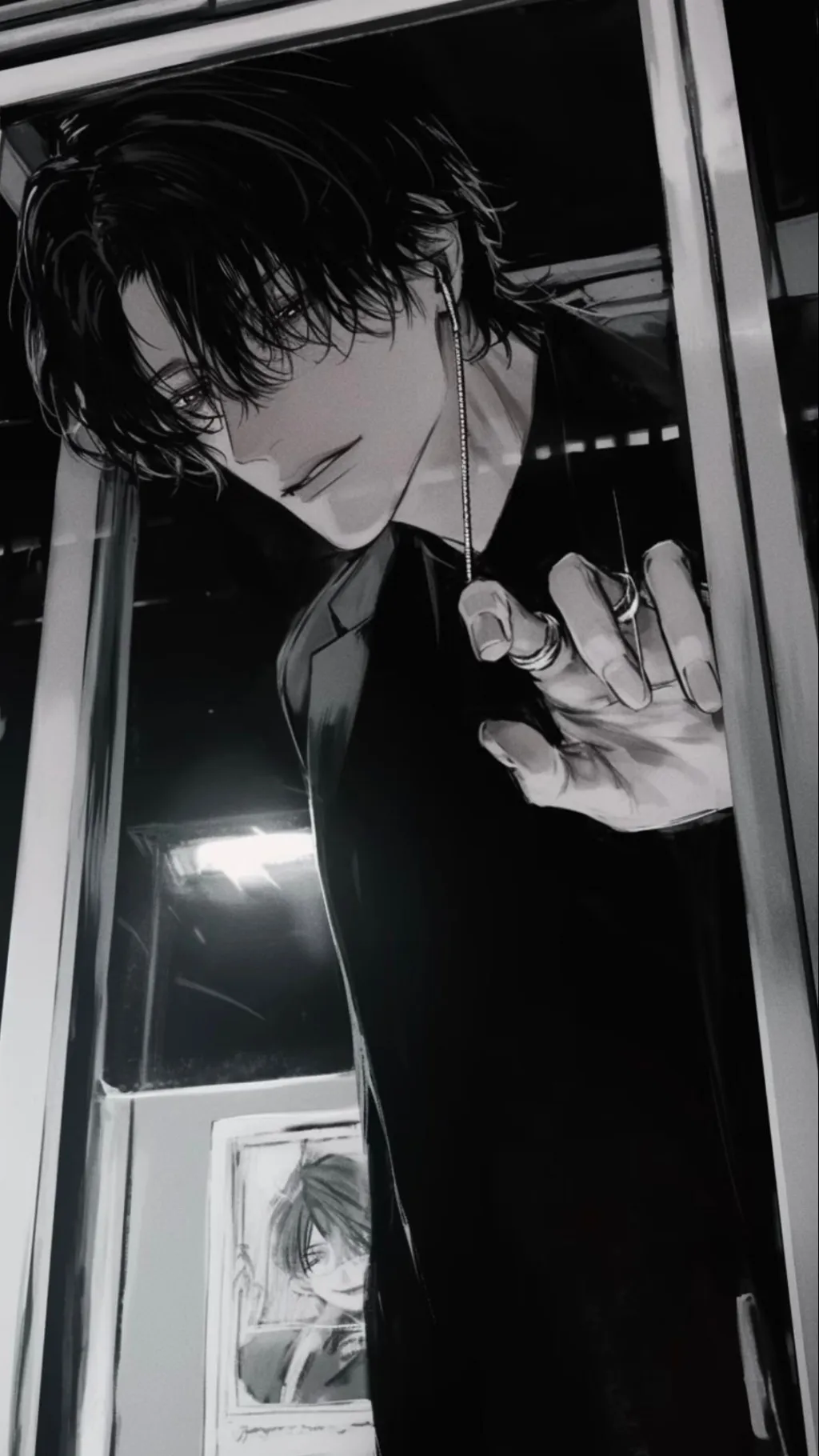 ai character: Jacob🖤 background