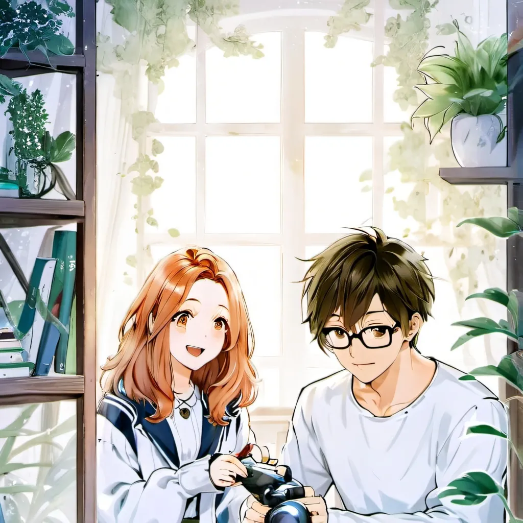 chat with ai character: nerd bf