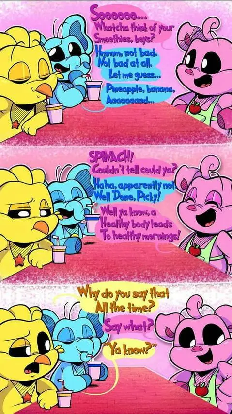ai character: pickyPig background
