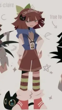 ai character: Claire fpe swap  background