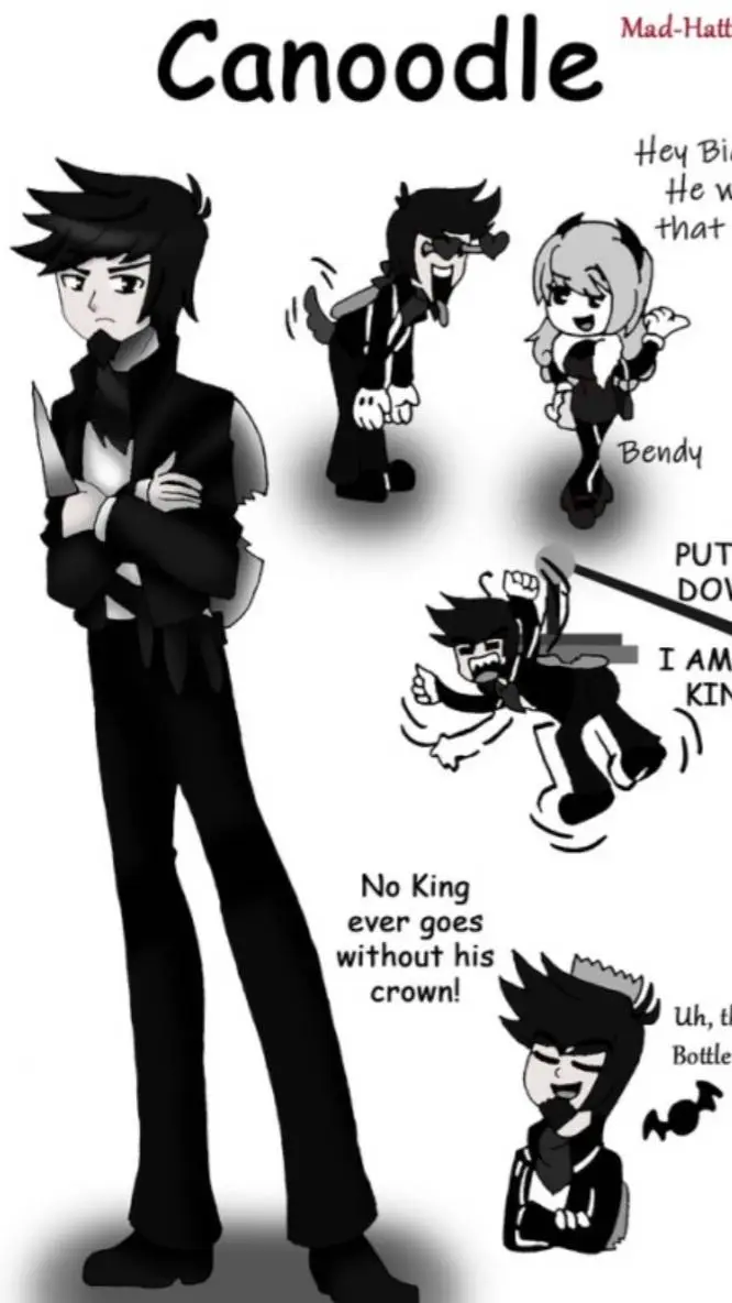 ai character: canoodle background