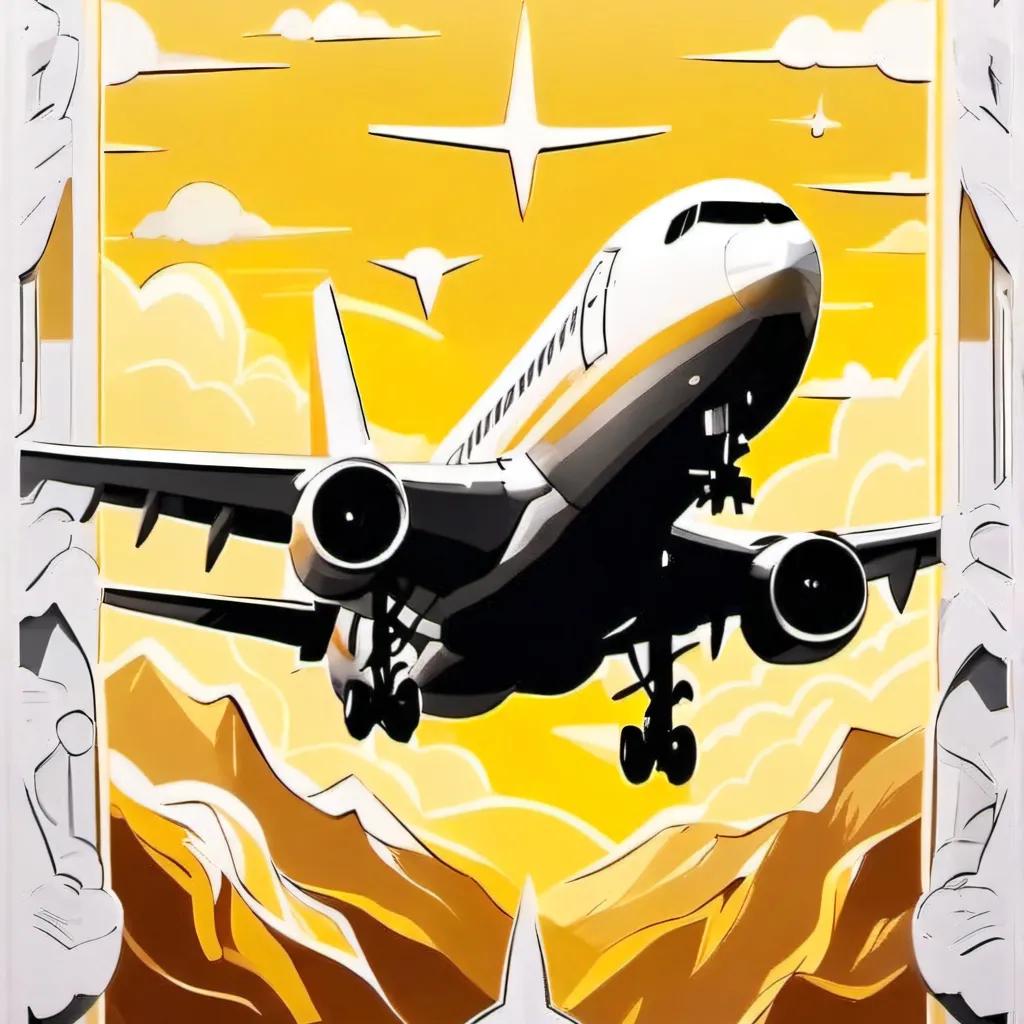 chat with ai character: plane flight 
