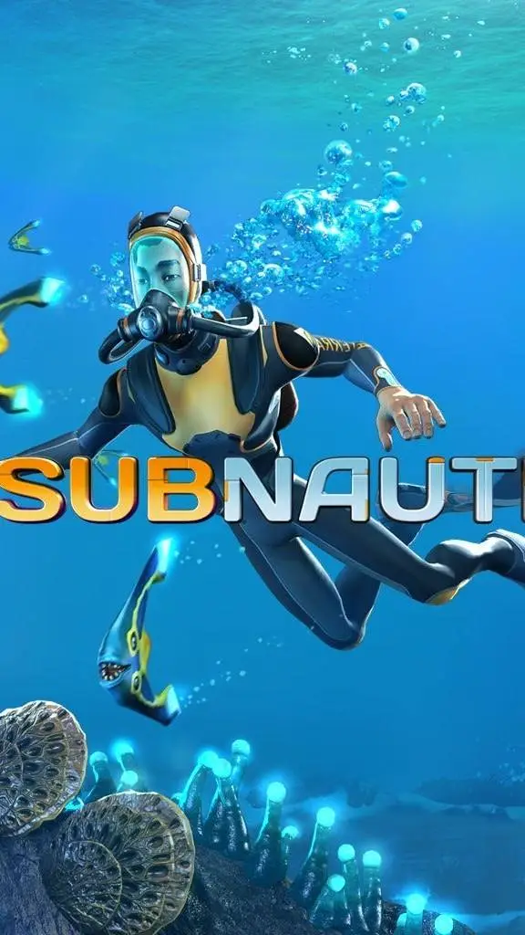 ai character: cod X subnautica  background