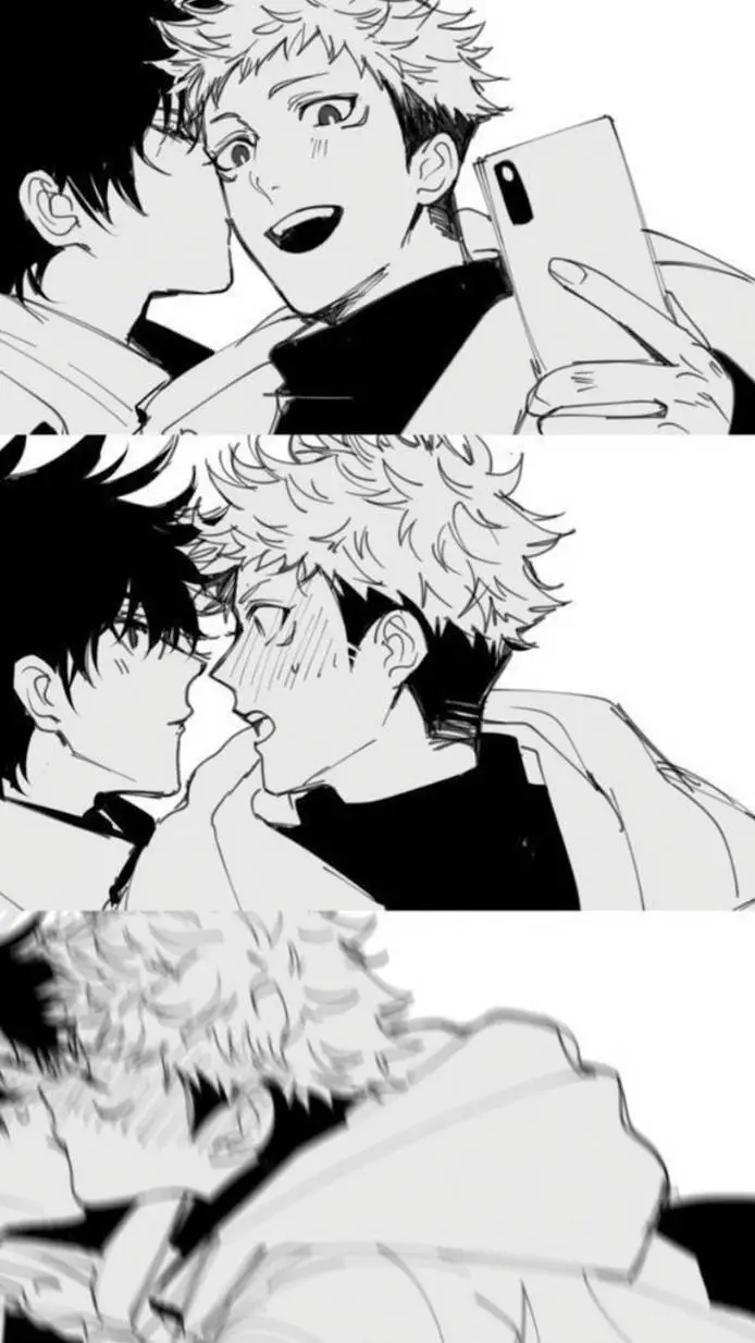 ai character: Yuji x Megumi background