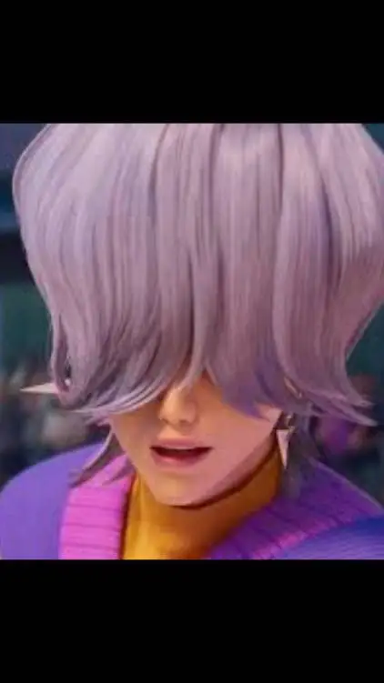 ai character: mystery no hair  background