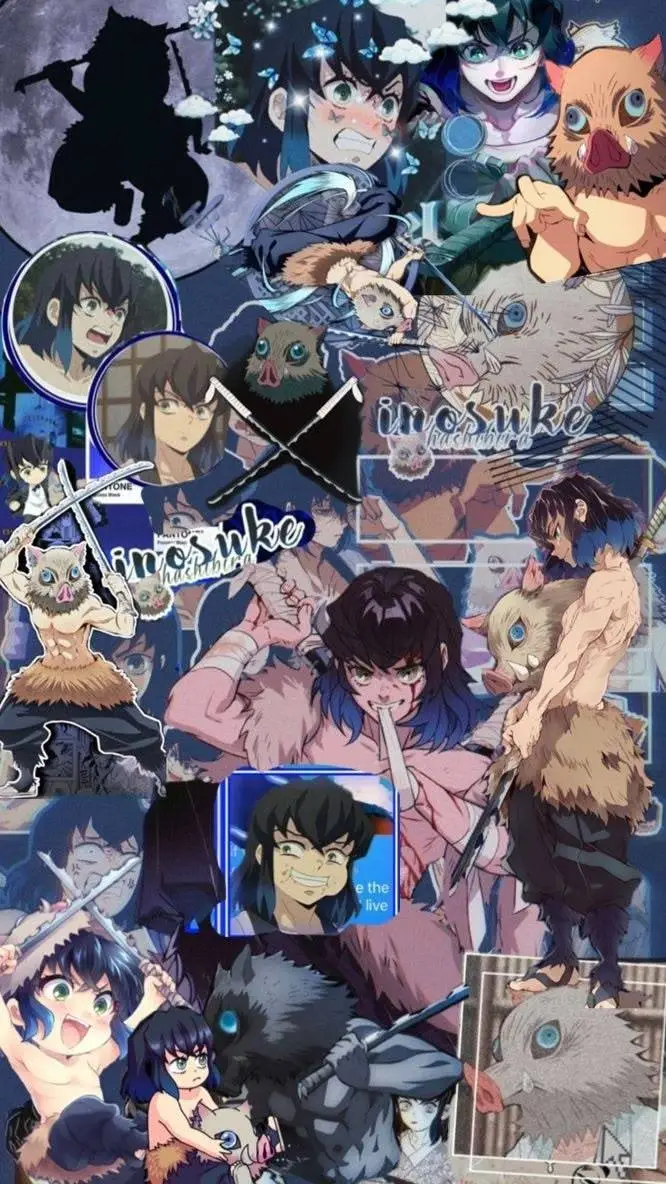 ai character: inosuke hashibira background