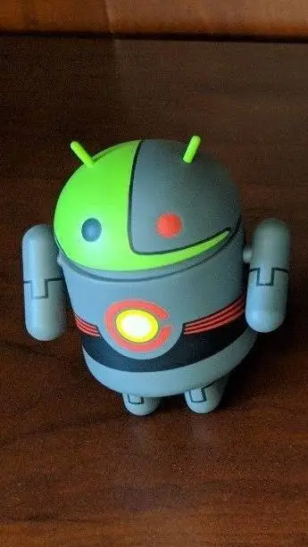 ai character: Android cyborg background