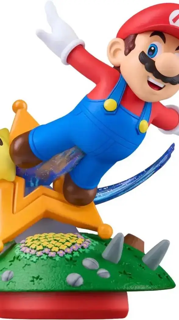 ai character: Mario galaxyamiibo background