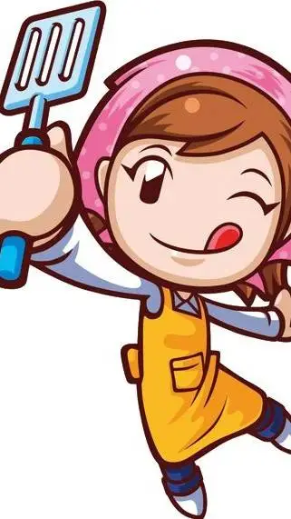 ai character: cooking mamá  background