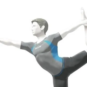 chat with ai character: wii fit trainer m