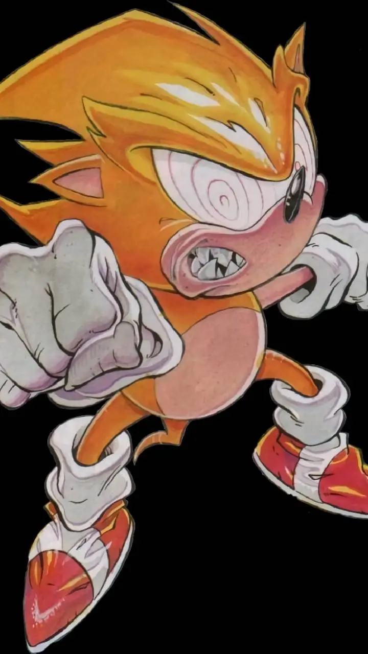 ai character: fleetway s. sonic background