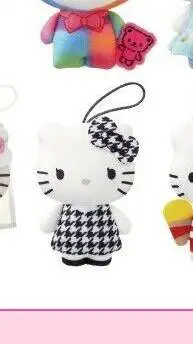 ai character: hello Kitty d moda background