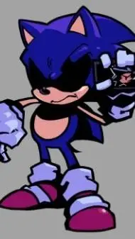 ai character: Sonic anti-paricy  background