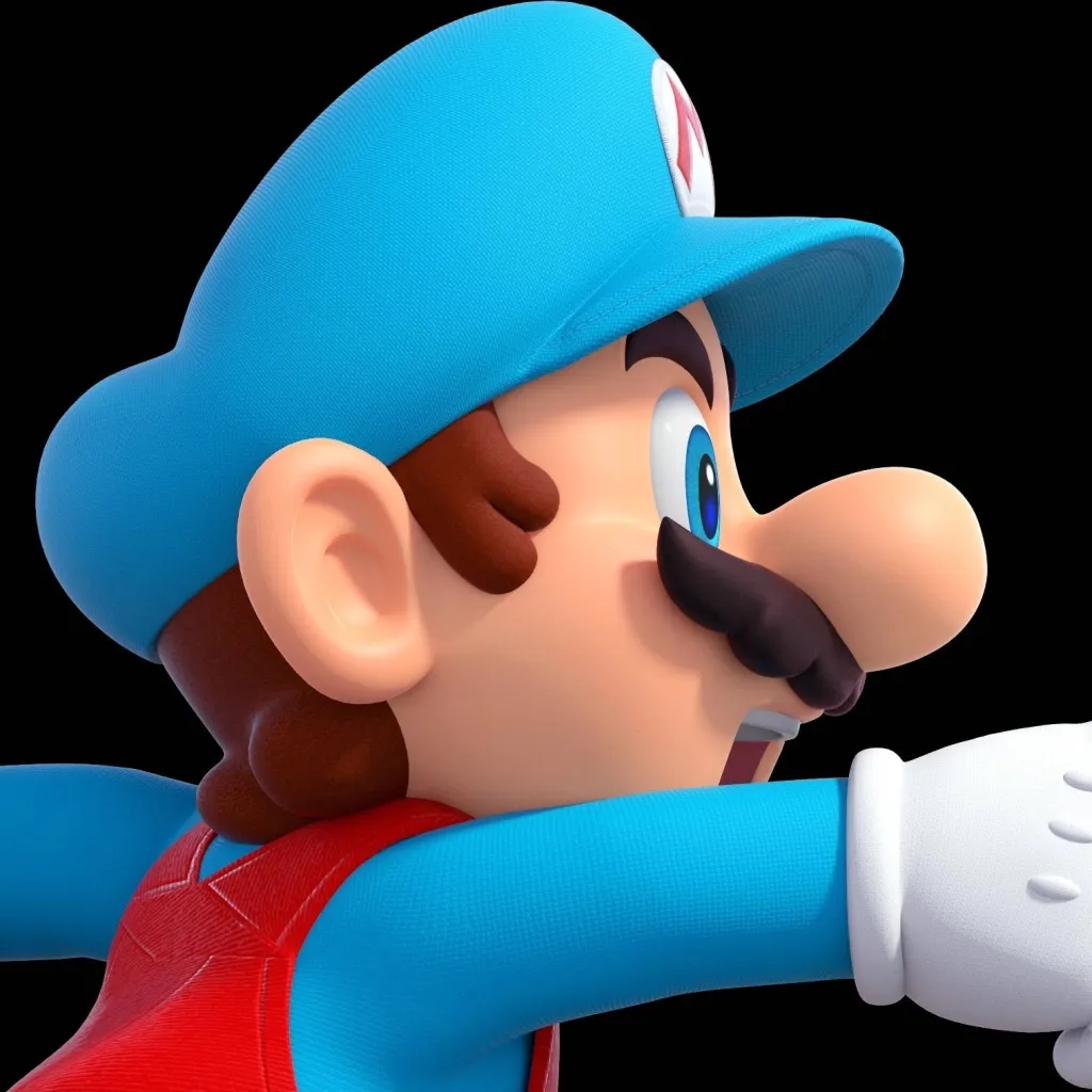 chat with ai character: ice Mario 