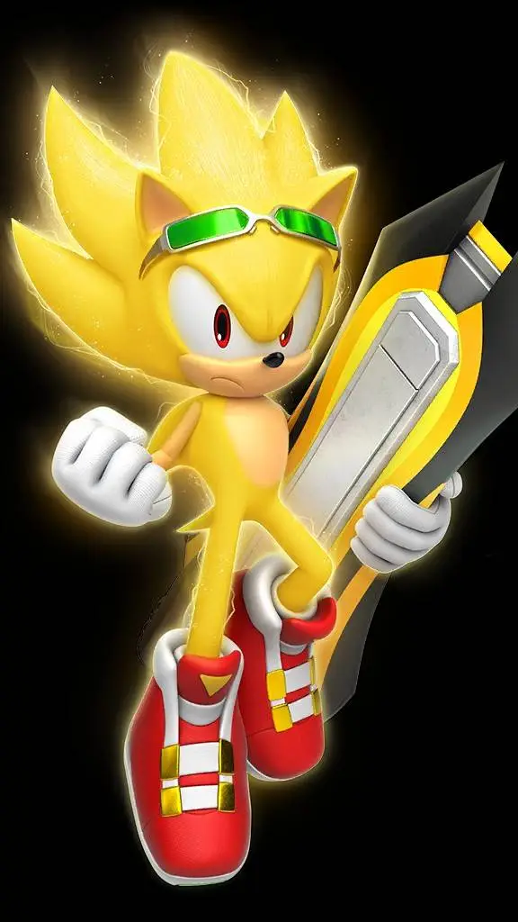 ai character: e.g.s.sonic background